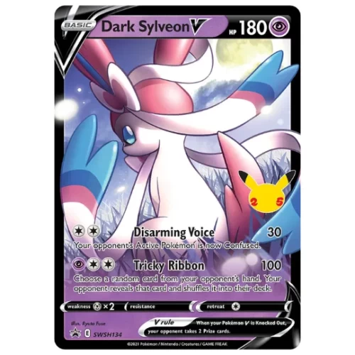 Dark Sylveon V - SWSH134 Sword & Shield Promo